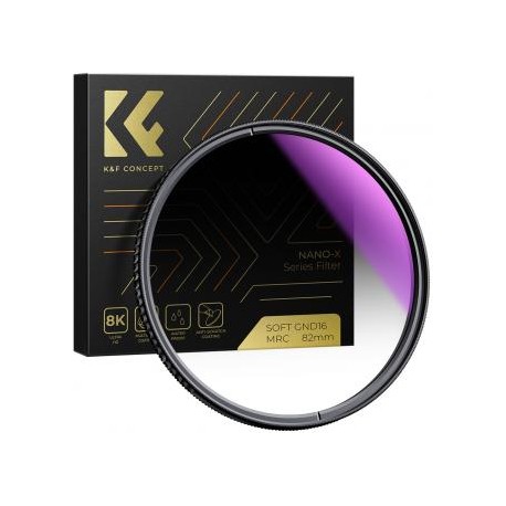 67mm Filtro ND16 Degradado Suave (4 Pasos) GND16, Serie Nano-X