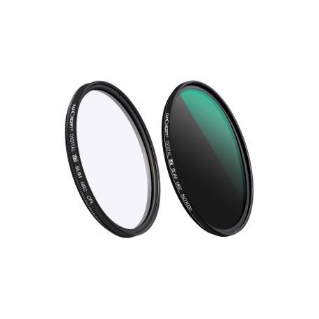 62mm ND1000 + CPL Kit de Filtro de Lente con Recubrimiento Nano de Múltiples Capas