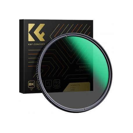 49mm Filtro 2 en 1 de Filtro ND8 (3 Pasos) y Polarizador, Serie Nano-X