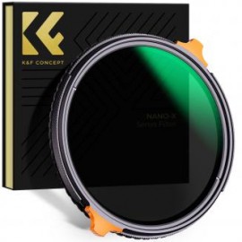 58mm Filtro ND4-ND64 Variable (2-6 Pasos) - Serie Nano-X
