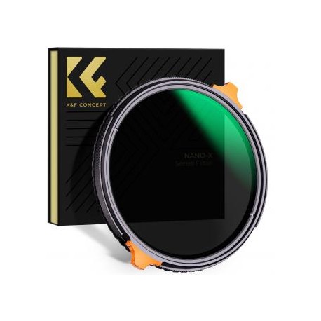 58mm Filtro ND4-ND64 Variable (2-6 Pasos) - Serie Nano-X