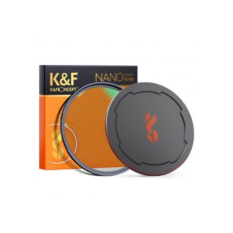 82mm Black Mist 1/8 + Tapa de Metal, Serie Nano-X