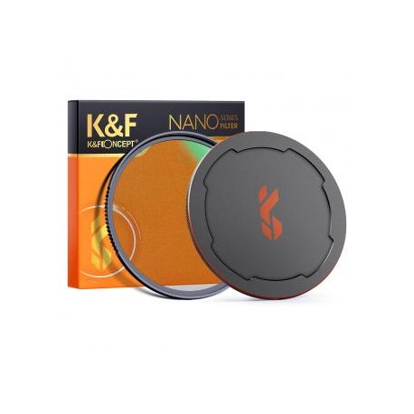 49mm Black Mist 1/4 + Tapa de Metal, Serie Nano-X