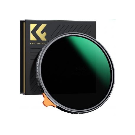 82mm Filtro Black Mist 1/4 & ND2-400 Variable 2 en 1, Serie Nano-X