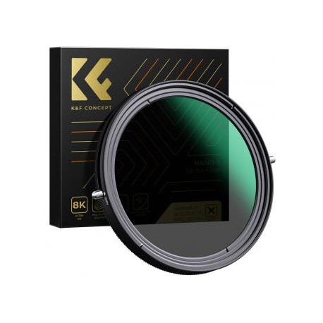 40,5mm Filtro 2 en 1 de Filtro ND2-ND32 Variable (1-5 Pasos) y Polarizador, Serie Nano-X