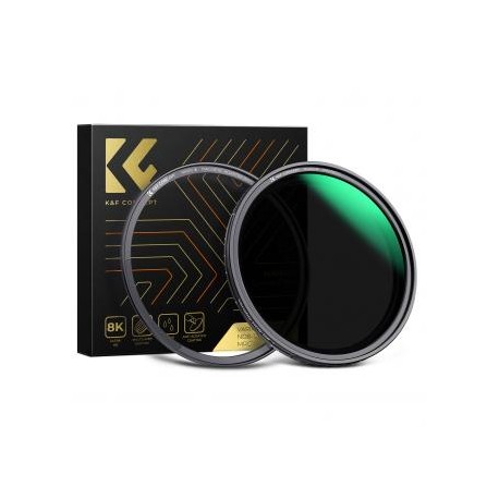 49mm Filtro ND8-ND128 (3-7 Pasos) Variable Magnético + Anillo de Adaptador Magnético, Serie Nano-X