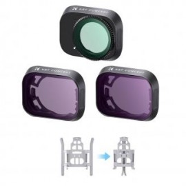 Kit Filtros Polarizador+ND8+ND16+Helices para Mini 3 Pro