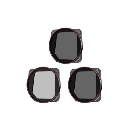 Kit Filtro ND2-32 Variable + Polarizador + Black Mist para DJI Mavic 3/Mavic 3 Cine