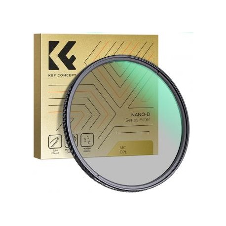 55mm Filtro Polarizador Circular CPL con Nano Revestimiento de 24 Capas - Serie Nano-D