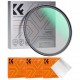 55mm Filtro Black Mist 1/8 + 3pcs Paño de Limpieza con 18 Recubrimientos Multicapa, Serie Nano K
