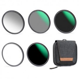 52mm Kit de Filtros ND Magnéticos, Filtro GND8+ND8+ND64+ND1000+Adaptador, Serie Nano-X