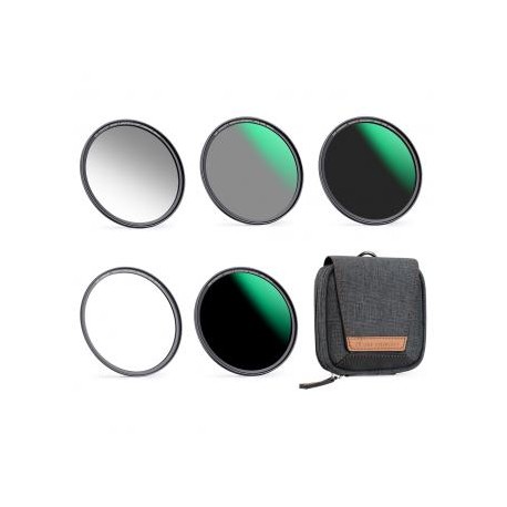 49mm Kit de Filtros ND Magnéticos, Filtro GND8+ND8+ND64+ND1000+Adaptador, Serie Nano-X