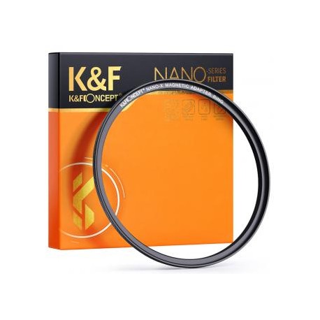 58mm Anillo de Adaptador Magnético de Metal (Sólo funciona con los filtros magnéticos K&F Concept)