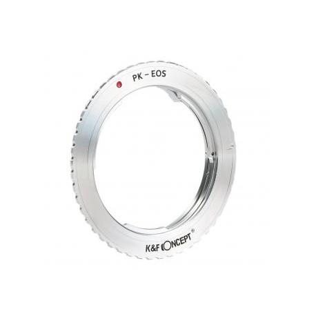 Lentes Pentax K a adaptador de montura de lente Canon EOS para adaptador de lente DSLR K & F Concept M17131