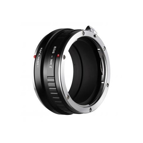 Lente con montura EF de Canon a cámara Nikon Z6 Z7 Concepto K&F Adaptador de montura de lente Adaptador de lente