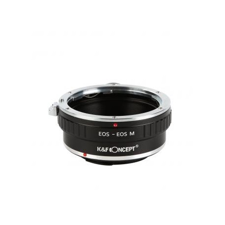 Lentes Canon EOS EF a Canon EOS M Adaptador de montura de lente K&F Concept M12142 Adaptador de lente