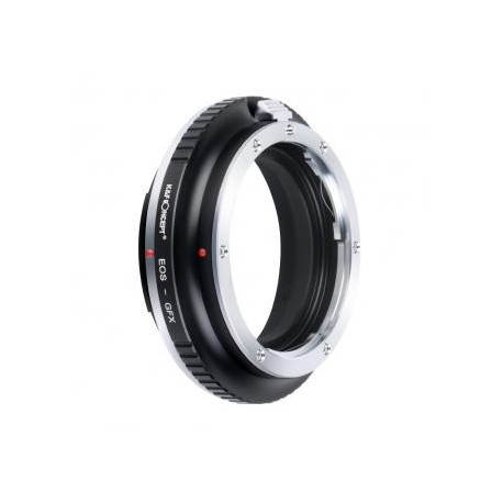 Adaptador de montura de lentes Canon EOS EF a Fuji GFX para DSLR K & F Concept M12211 adaptador de lente