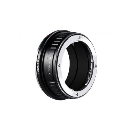 Lentes Olympus OM a adaptador de montura de lente Canon RF K&F Concept M16194 Adaptador de lente