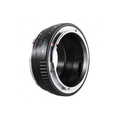 Lente Canon FD a Fujifilm FX Mount Adaptador de cámara sin espejo K&F Concept Lens Mount Adapter