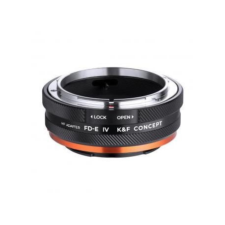 Lente de la serie FD/FL de Canon a cámara con montura de la serie E de Sony, adaptador de montura de lente de alta precisión FD