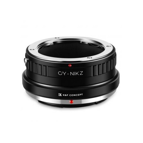 Adaptador de montura de lente Contax Yashica CY a cámara Nikon Z6 Z7 K&F Concept