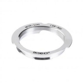 Beschoi Leica 28 mm/90 mm M39 Lente a Leica M Cuerpo de cámara K&F Concept Lens Mount Adapter