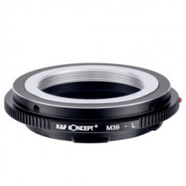 M39-L Lente M39 de enfoque manual a cuerpo de cámara con montura L Adaptador de montura de lente