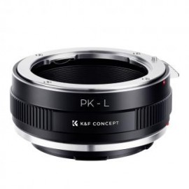 Lente Pentax K(PK) de enfoque manual PK-L a adaptador de montura de lente de cuerpo de cámara con montura L