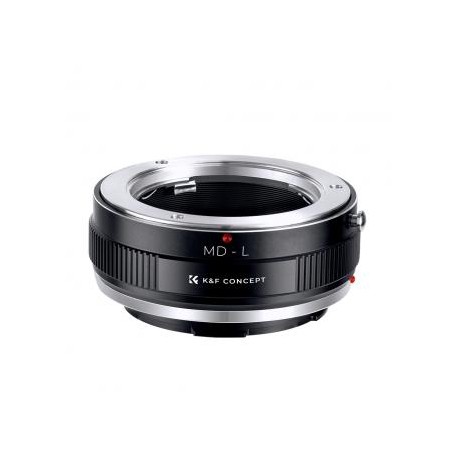 Lente MD-L de enfoque manual Minolta Rokkor (SR/MD/MC) a cuerpo de cámara con montura L Adaptador de montura de lente