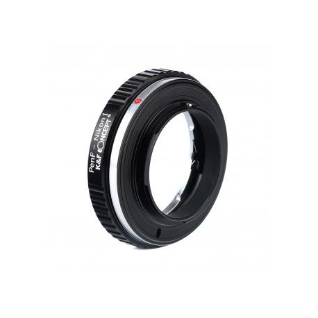 Lentes Olympus Pen-F a Nikon 1 Adaptador de montura de lente K&F Concept M43201 Adaptador de lente