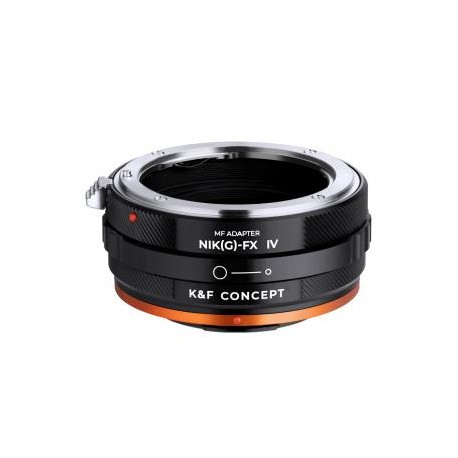 Lente de la serie Nikon F/D/G a cámara con montura de la serie Fuji X, adaptador de montura de lente de alta precisión NIK(G)-F