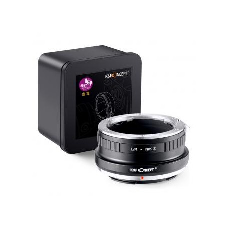 Lentes de la serie R de Leica a cámara con montura de la serie Z de Nikon Adaptador de lentes de alta precisión, L/R-NIK Z