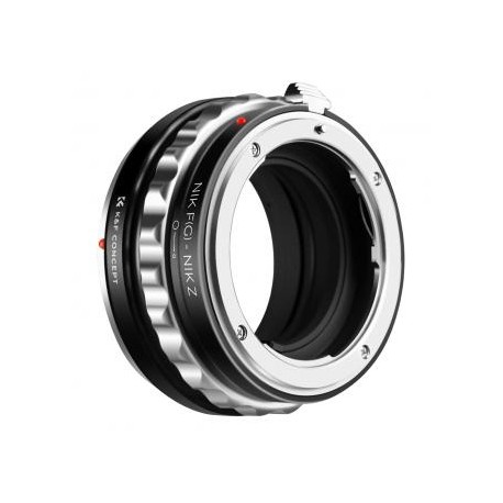 Lente de montura G AF-S a cámara Nikon Z6 Z7 Adaptador de montura de lente K&F Concept