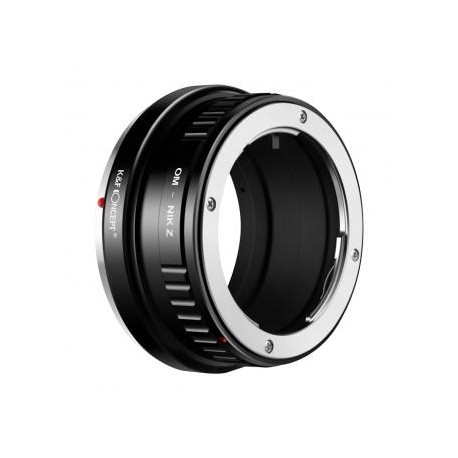 Adaptador de montura de lente Olympus OM a cámara Nikon Z6 Z7 K&F Concept