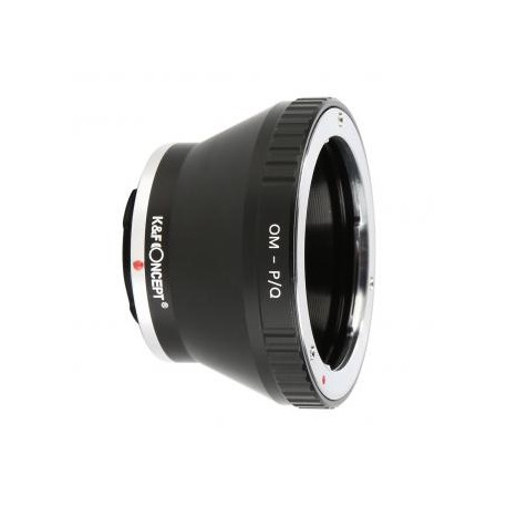 Lentes Olympus OM Zuiko a adaptador de montura de lente Pentax Q K&F Concept M16161 Adaptador de lente