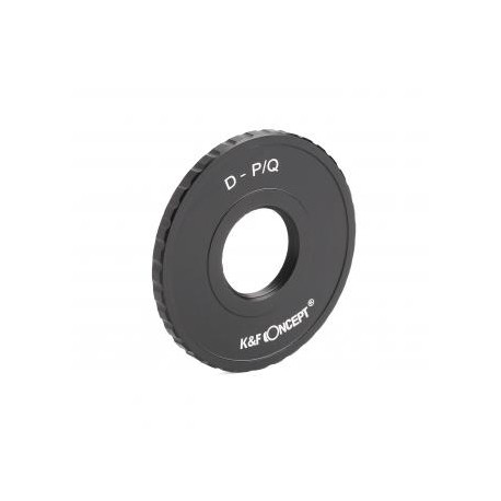 Lentes de montura D a adaptador de montura de lente Pentax Q K&F Concept M38161 Adaptador de lente
