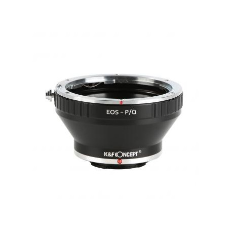 Lentes Canon EOS EF a Pentax Q Adaptador de montura de lente con montura de trípode Adaptador de lente K&F Concept M12162