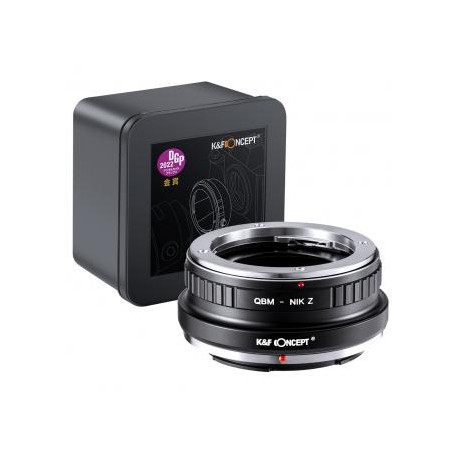 Lente Rollei (QBM) a cámara Nikon serie Z Adaptador de lentes de alta precisión, QBM-NIK Z