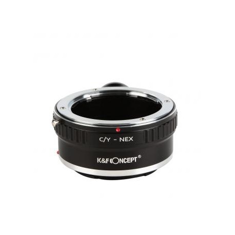 Lentes Contax Yashica a adaptador de montura de lente Sony E con montura de trípode Adaptador de lente K&F Concept M14102