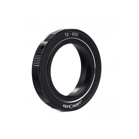 Lentes T2 a Canon EOS EF Adaptador de montura de lente K&F Concept M28131 Adaptador de lente