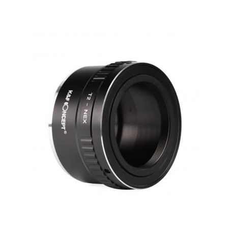 Lentes T2 a adaptador de montura de lente Sony E K&F Concept M28101 Adaptador de lente
