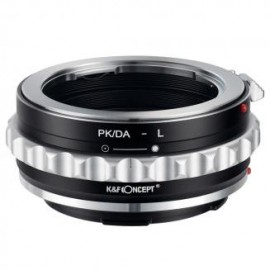 Lente Pentax K(PK/DA) de enfoque manual PK/DA-L a adaptador de montura de lente de cuerpo de cámara con montura L