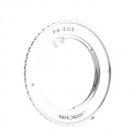 Adaptador de lentes Praktica B a cámara Canon con montura EF