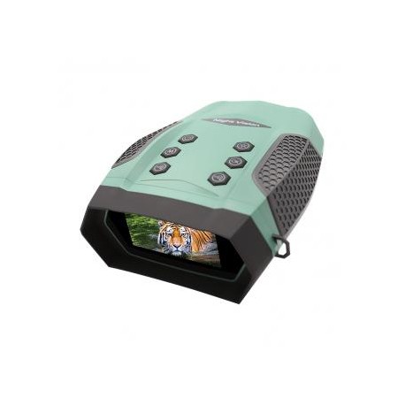 Dispositivo de visión nocturna digital Z555 4K HD IR con gran pantalla TFT HD de 3", botón de brillo en la oscuridad, aumento d