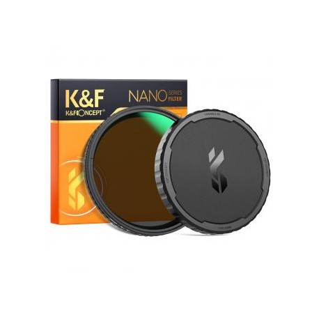 77mm Kit Filtro ND Variable ND2-32 + Tapa de Goma Filtro ND Variable Nano X